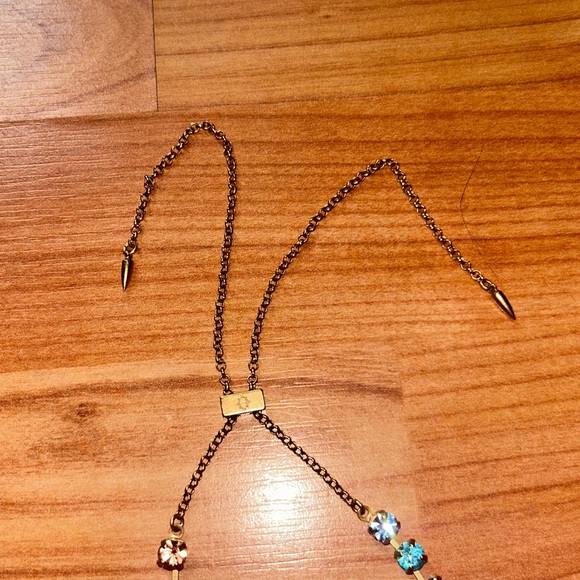 LAUREN HOPE Elegant Multicolor Crystal Necklace - Picture 3 of 3